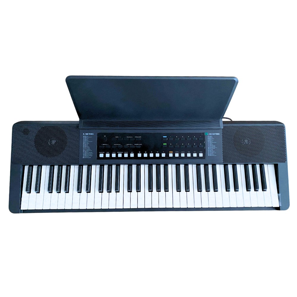 Teclado Bulara KB-161, 61 teclas sensíveis, preto