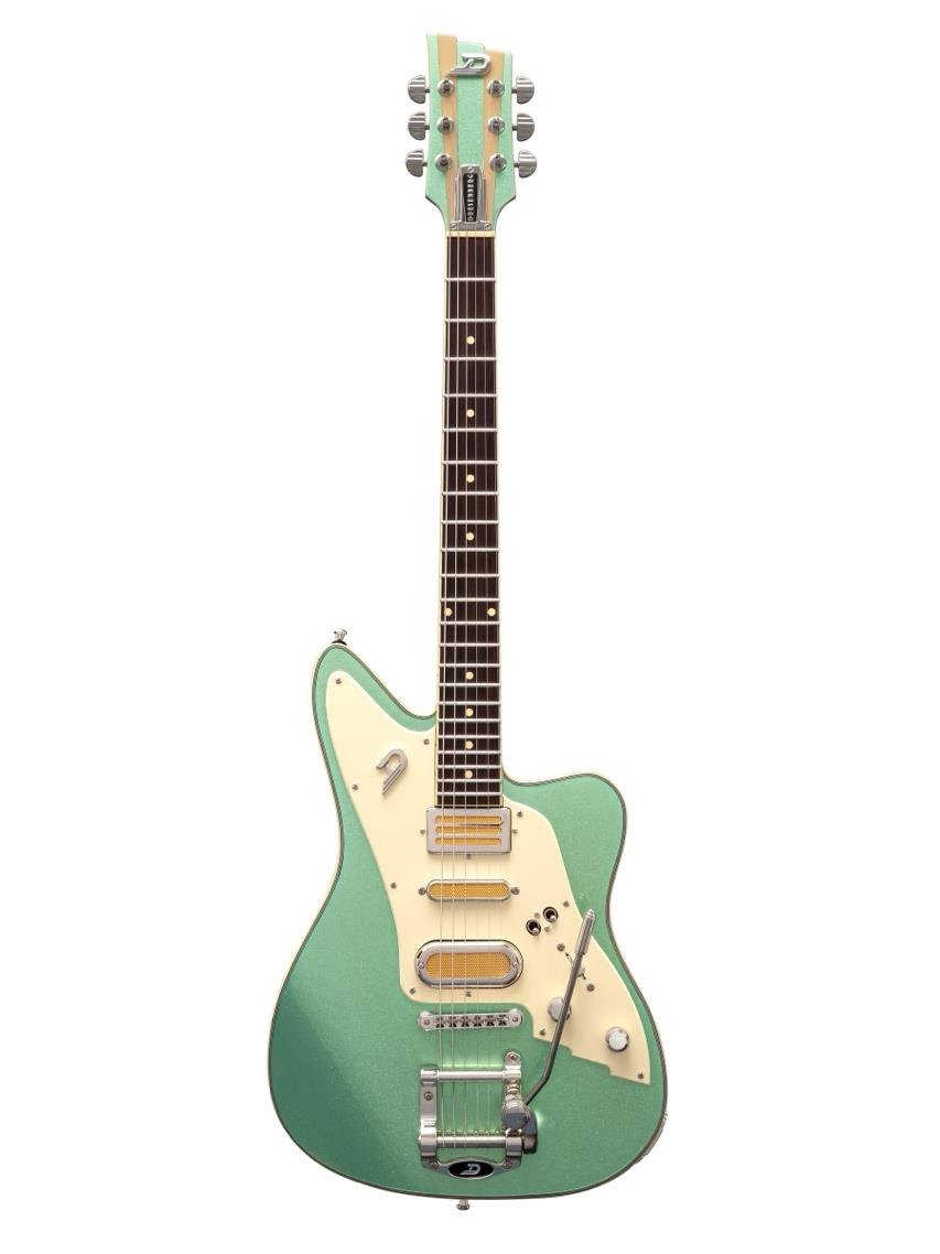 Guitarra Duesenberg Alliance Joey Landreth em Jade Green Burst