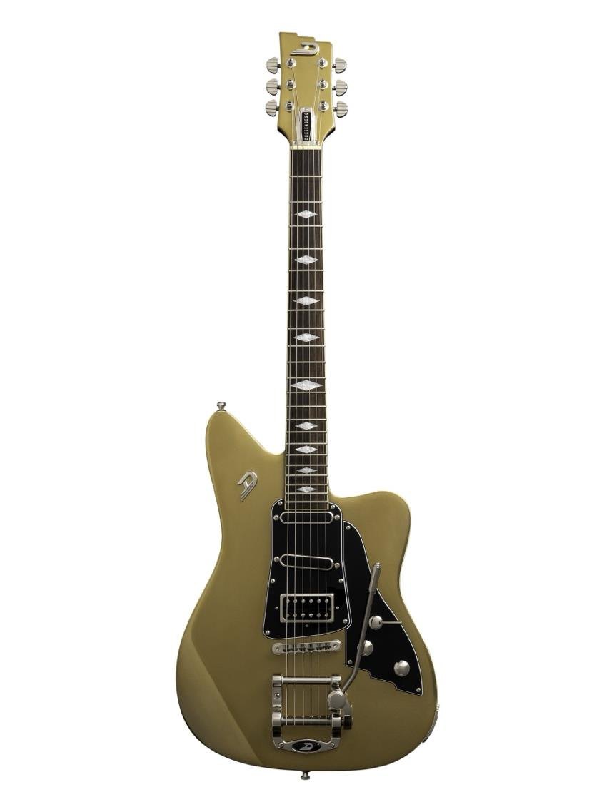 Guitarra Duesenberg DPA Hanover Gold archtop dourada