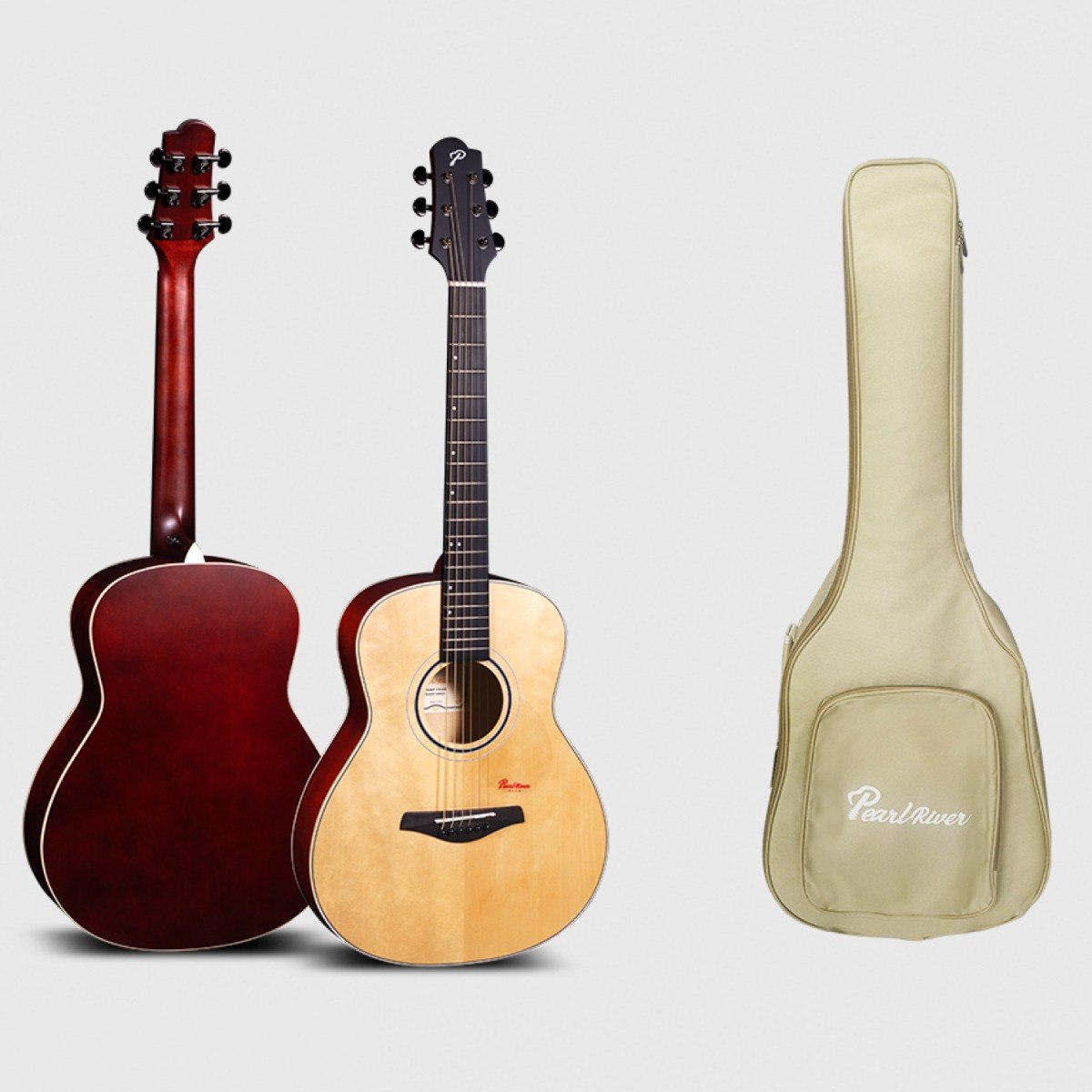 Violão acústico Pearl River L16-G36 Grand Auditorium com bag