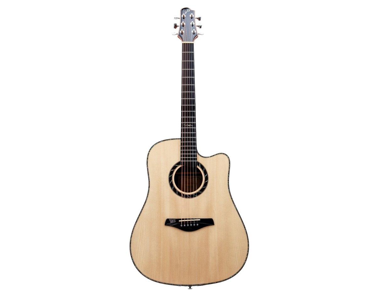 Violão eletroacústico Pearl River S80-DC cutaway